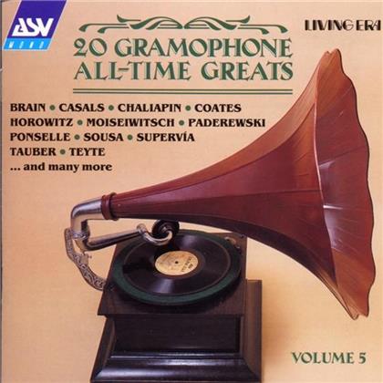 Kraus, Teyte, Chaliapin & Various - 20 Gramophone All-Time Greats