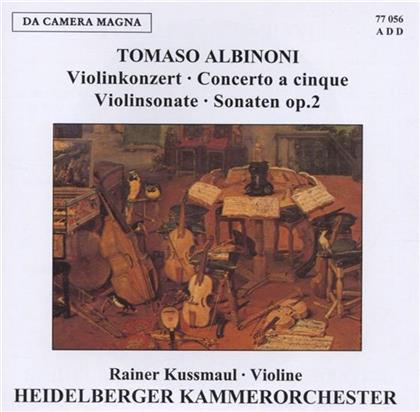 Kussmaul (Violine), Heidelberg & Tomaso Albinoni (1671-1751) - Konzert Fuer Violilne In C-Dur
