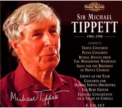 Micahel Bochmann (Violine) & Sir Michael Tippett (1905-1998) - Fantasia Concertante On A Theme (4 CDs)