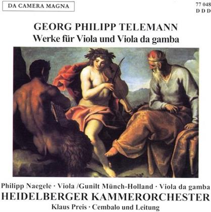 Philippe Naegele & Georg Philipp Telemann (1681-1767) - Werke Fuer Bratsche & Viola Da