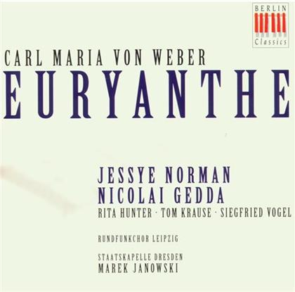 Norman Jesseye / Gedda N. / Janowski M. & Carl Maria von Weber (1786-1826) - Euryanthe (Ga) (3 CDs)
