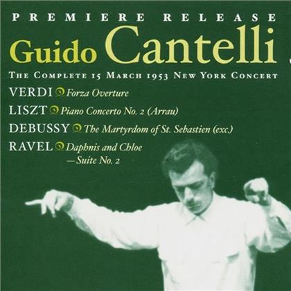 Cantelli Guido/Philharmonic Orchestra & Debussy/Liszt/Ravel/Verdi - Debussy, Liszt, Ravel, Verdi