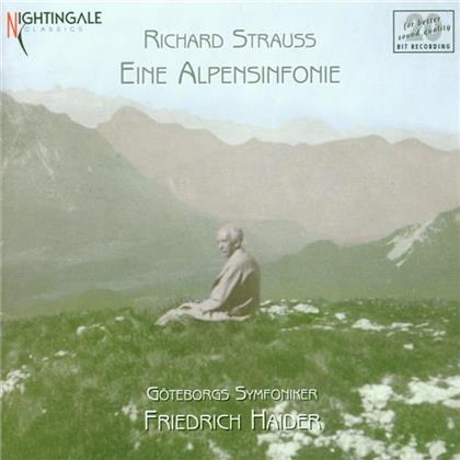 Haider Friedrich/So Goeteborg & Richard Strauss (1864-1949) - Alpensinfonie Op64