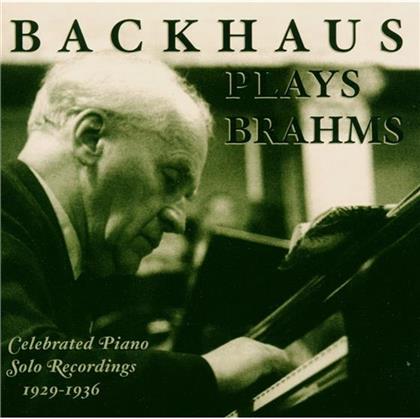 Wilhelm Backhaus & Johannes Brahms (1833-1897) - Ballade Op10/1-2, Intermezzo