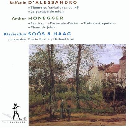 Soos Adrienne (Klavier), Haag Ivo & Arthur Honegger (1892-1955) - Chant De Joie, Contrepoints