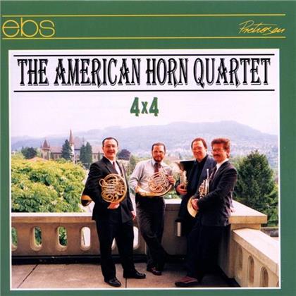 American Horn Quartett & Bernstein/Hindemith - 4X4 - Hornquartette