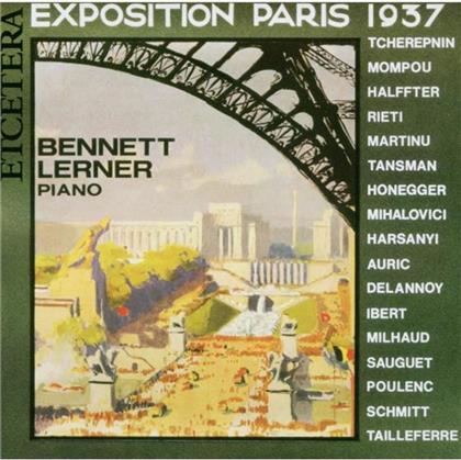 Bennett Lerner (Klavier) & Various - Exposition Paris 1937