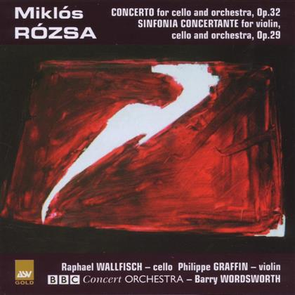 Raphael Wallfisch & Miklós Rózsa (1907-1995) - Konzert Fuer Cello Op32, Sinfo
