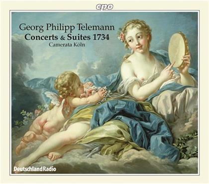 Camerata Köln & Georg Philipp Telemann (1681-1767) - Concert 1-6 & Suite 1-6 (3 CDs)