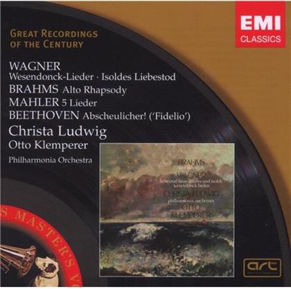 Christa Ludwig & Wagner/Brahms - Wesendocnck Lieder/Alt Rhapsod