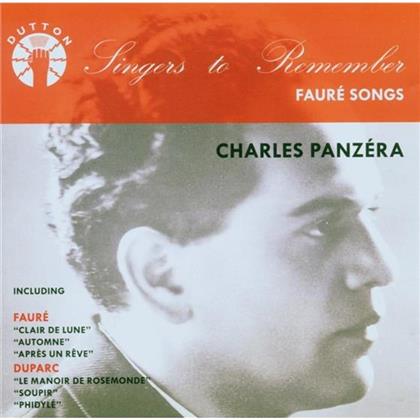 Panzera Charles (Bariton) & Gabriel Fauré (1845-1924) - Apres Un Reve, Aurore, Automne