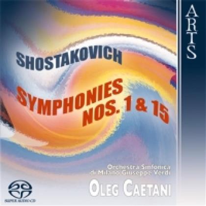 Caetani Oleg / Os Milano & Dimitri Schostakowitsch (1906-1975) - Sinfonien 1, 15 (Hybrid SACD)