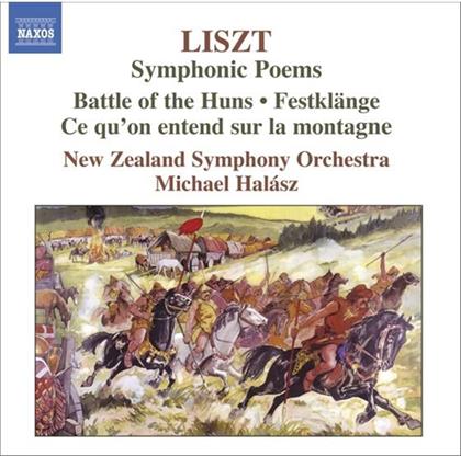 Halasz Michael/New Zealand So & Franz Liszt (1811-1886) - Hunnenschlacht/Festklänge/Ce Qu'on Enten