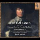 William Lawes (1602-1645), Jordi Savall & Hesperion XXI - Consort Sets In Five Parts (2 CDs)