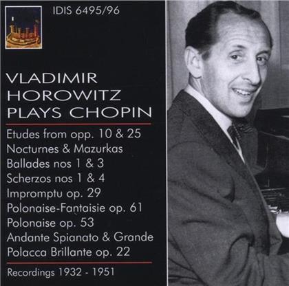 Vladimir Horowitz & Frédéric Chopin (1810-1849) - Ballade Nr1 Op23, Etude Op10/3 (2 CDs)