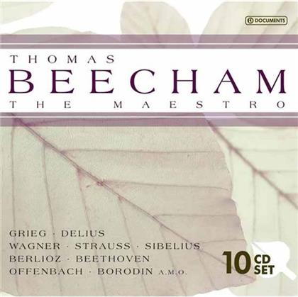 Beecham Sir Thomas / Lso - Thomas Beecham - The Maestro (10 CDs)