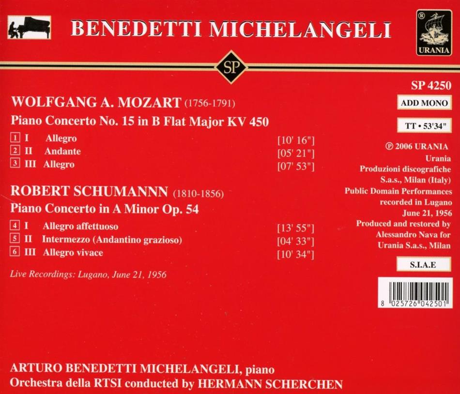 Konzert fuer klavier 15 kv45 by arturo benedetti michelangeli