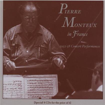 Pierre Monteux/National Orchestra & Various - Pierre Monteux In France Conce (8 CDs)