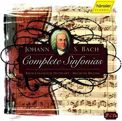 Bach Collegium Stuttgart & Johann Sebastian Bach (1685-1750) - Complete Sinfonias (2 CDs)