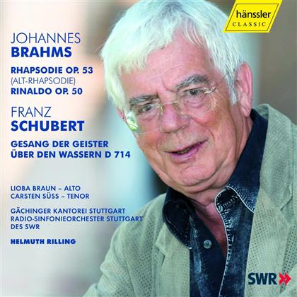 Rilling Helmuth / Gächinger Kantorei & Brahms Johannes/Schubert Franz - Rhapsodie Op.53/Ges.D.Geister
