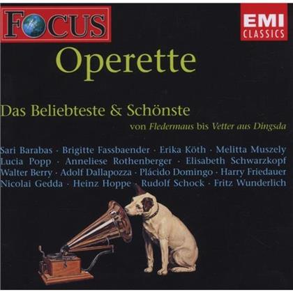 Various & Various - Focus Operette (5 CDs)