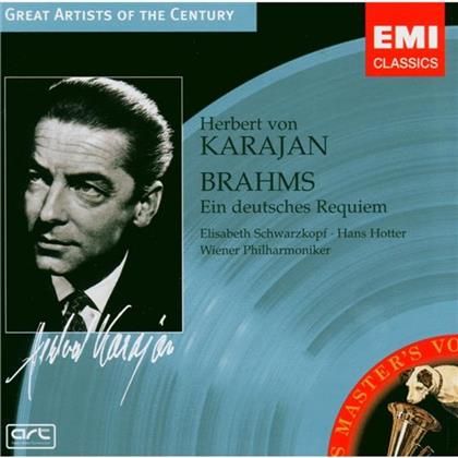 Johannes Brahms (1833-1897), Herbert von Karajan, Elisabeth Schwarzkopf & Hans Hotter - Ein Deutsches Requiem