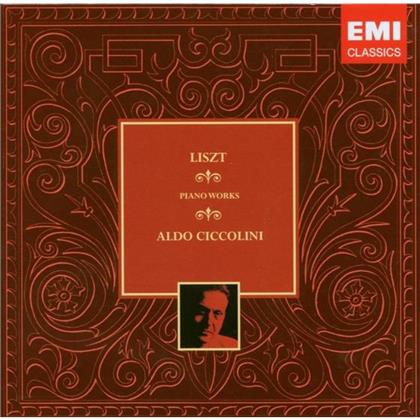 Aldo Ciccolini & Franz Liszt (1811-1886) - Kalvierwerke (5 CDs)