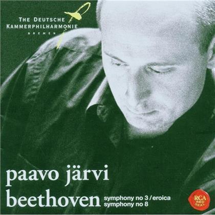 Järvi Paavo / Deutsche Kammerphilh. & Ludwig van Beethoven (1770-1827) - Sinfonien 3 & 8