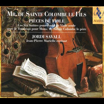Savall Jordi / Marielle Jean-Pierre & Monsieur de Sainte-Colombe - Pieces De Viole (2 CDs)