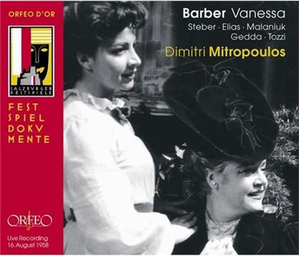 Mitropoulos Dimitri/Steber/Elias/Gedda & Samuel Barber (1910-1981) - Vanessa (2 CDs)