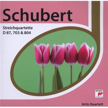 Artis Quartett & Franz Schubert (1797-1828) - Esprit/Streichquartette