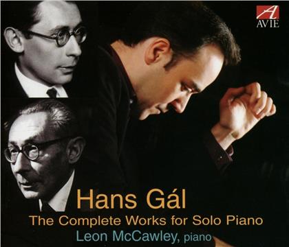 Leon McCawley & Hans Gál (1890-1987) - Werk Fuer Klavier (Gesamt) (3 CDs)