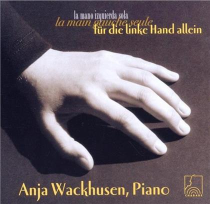 Johannes Brahms (1833-1897), Ludwig Berger & Anja Wackhusen (Klavier) - Fuer Die Linke Hand Allein