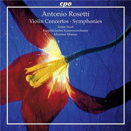 Anton Steck & Francesco Antonio Rosetti (1750-1792) - Konzert Fuer Violine C6 C9