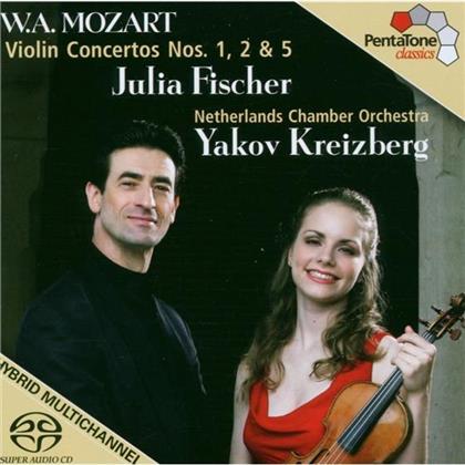 Julia Fischer & Wolfgang Amadeus Mozart (1756-1791) - Konzert Fuer Violine 1 Kv20,