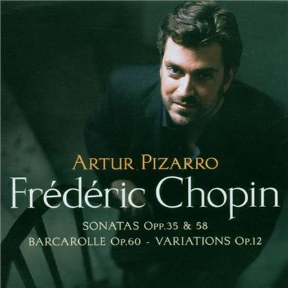 Artur Pizarro & Frédéric Chopin (1810-1849) - Barcarolle Op60, Sonate Fuer K