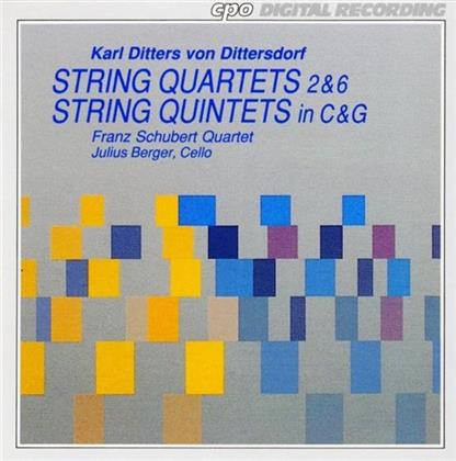 Berger (Cello) & Carl Ditters von Dittersdorf - Quartett 2, 6, Quintett In