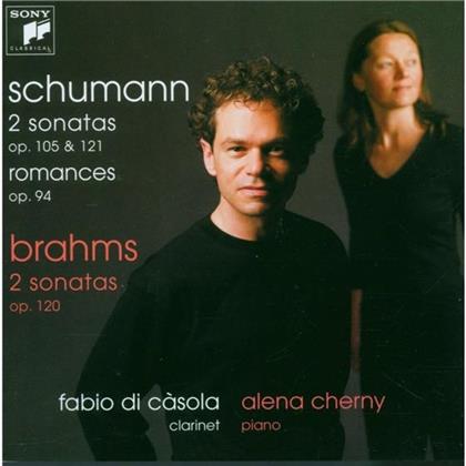 Casola Fabio Di/Cherny Alena & Brahms Johannes / Schumann Robert - Works For Clarinet And Piano (2 CDs)