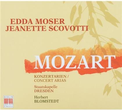 Moser/Scovotti/Sd/Blomstedt & Wolfgang Amadeus Mozart (1756-1791) - Konzertarien