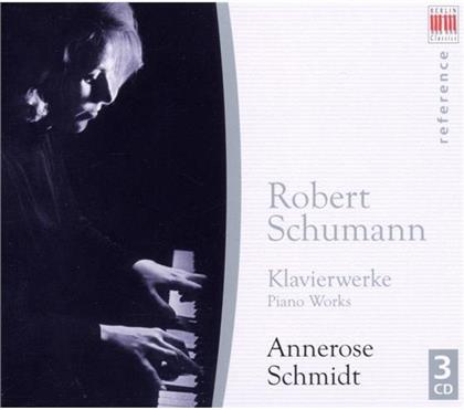 Annerose Schmidt & Robert Schumann (1810-1856) - Klavierwerke (3 CDs)
