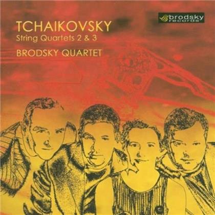 Brodsky Quartett & Peter Iljitsch Tschaikowsky (1840-1893) - Quartett Nr2 Op22, Nr3 Op30