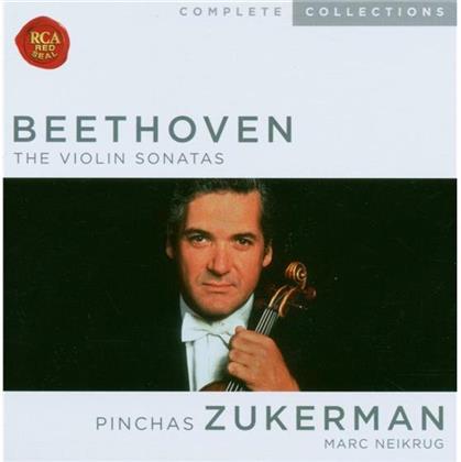 Pinchas Zukerman & Ludwig van Beethoven (1770-1827) - Compcoll/Violin Sonatas (4 CDs)