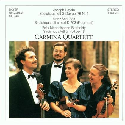 Carmina Quartett & Franz Schubert (1797-1828) - Quartett 12 D703
