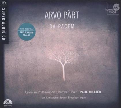 Hillier Paul/Estonian Philharmonic Choir & Arvo Pärt (*1935) - Da Pacem/Salve Regina/Magnificat (SACD)