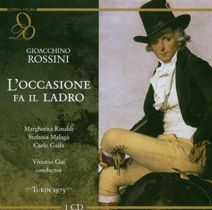 Rinaldi, Malagu, Gaifa, Pirino & Gioachino Rossini (1792-1868) - Occasione Fa Il Ladro, L'
