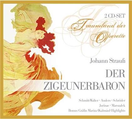 Schröder / Anders / Jurinac / Marsza & Johann Strauss - Zigeunerbaron (2 CDs)