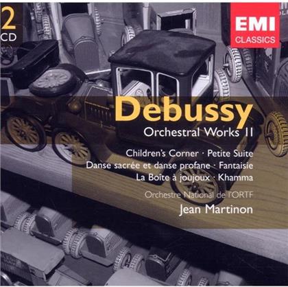 Martinon Jean/Orch. Nat. De L'o.R.T.F. & Claude Debussy (1862-1918) - Orchesterwerke 2 (2 CDs)