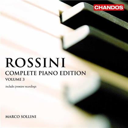 Marco Sollini & Gioachino Rossini (1792-1868) - Complete Piano Edition Vol. 3