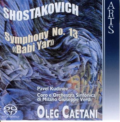Caetani Oleg / Kudinov Pavel / Milano & Dimitri Schostakowitsch (1906-1975) - Sinfonie 13 (SACD)