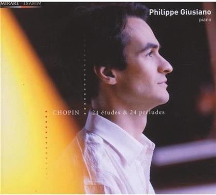 Philippe Giusiano & Frédéric Chopin (1810-1849) - Etude Op10/1-12, Op25/1-12 (2 CDs)